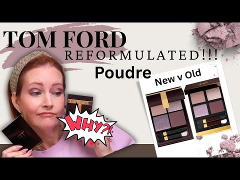 Tom Ford Reformulated Runway eye colour quad poudre, original v new