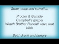 Lone Justice - Soap, Soup And Salvation Lyrics