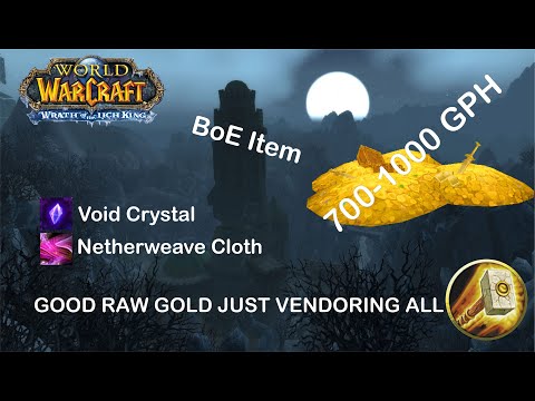 Karazhan Paladin solo farm 700-1000 GPH - Wotlk Classic