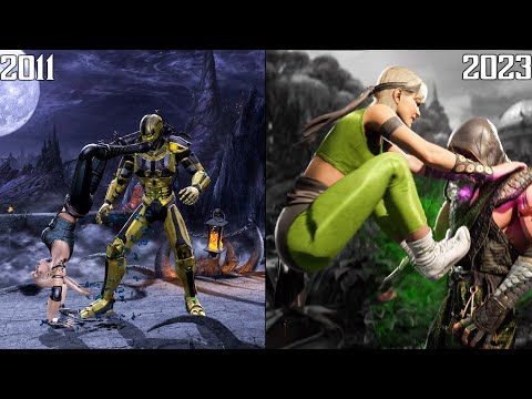 Sonya Fatal Blow (X-Ray) Evolution - Mortal Kombat 9-12 (2011-2023) 4K