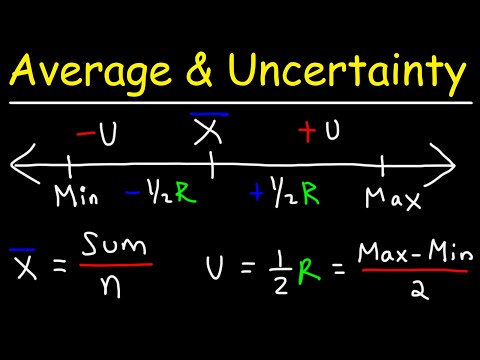 Averages and Uncertainty Calculations