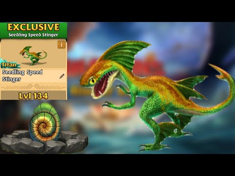 Seedling Speed Stinger Max Level 134 Titan Mode - Dragons:Rise of Berk