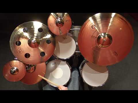 Turkish Cymbals Meta Brilliant 8" & 10" Splashes + 18" Holey Crash