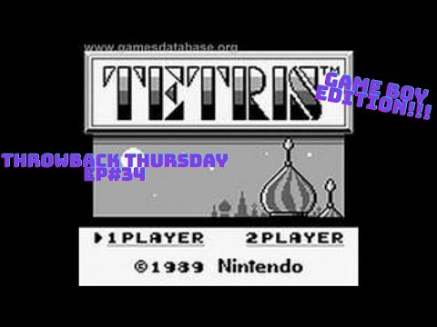 throwback Thursday episode #34 Tetris game boy edition