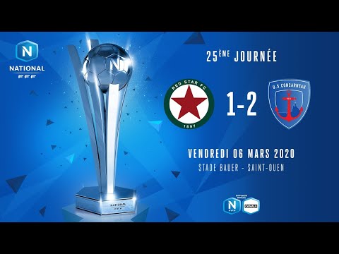 J25 | Red Star FC – US Concarneau (1-2), le résumé | National FFF 2019-2020