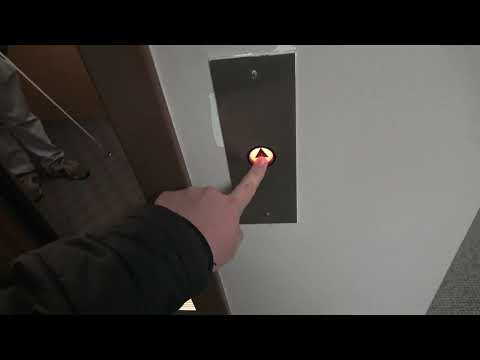 DINNER BELL TIME! 80s Westinghouse Hydraulic Lobby Elevator at The Arts Building in Vancouver, WA