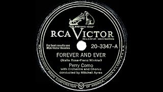 1949 HITS ARCHIVE: Forever And Ever - Perry Como (78 single version)