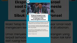 Kecaman Indonesia untuk Israel Tak Digubris, Delegasi Israel Malah Main HP  di Sidang DK PBB