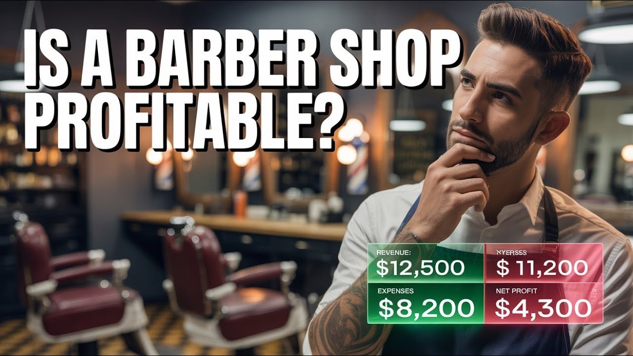 Is a Barber Shop Really Profitable? Let’s Check the Numbers #visibilitystudy