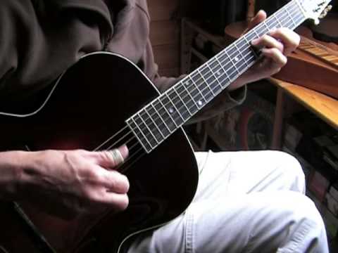 Django Reinhardt  "Tears"  in fingerstyle guitar