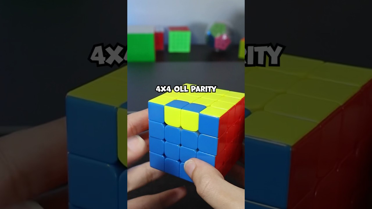 How to Remember OLL PARITY! Easy tutorial #cubing