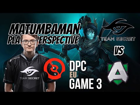 Matumbaman [Phantom Assassin] TEAM SECRET VS ALLIANCE - DPC EU - GAME 3