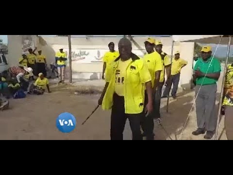 Zapu Leader At Party Meeting in Matabeleland