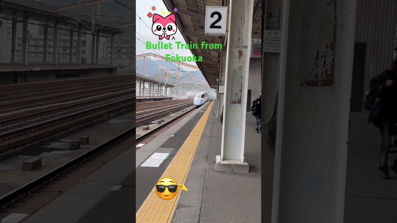First time going to Fokuoka #train #trending #shortsfeed #shorts #amazing
