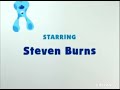 Blue S Clues US Steve Gets The Sniffles Credits