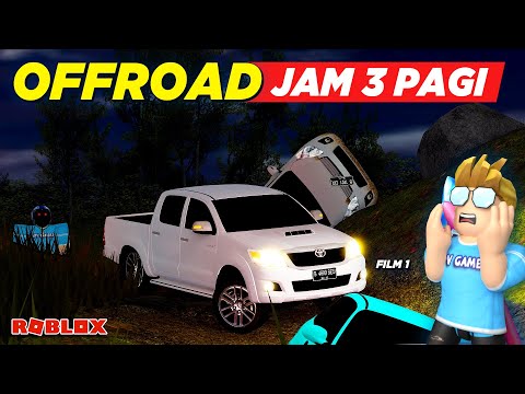 BANYAK HANTU !! OFFROAD DI HUTAN MISTERIUS JAM 3 PAGI SWID ROLEPLAY FILM - Roblox Indonesia