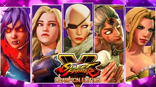 SFV - MIDNIGHT BLISS EditioN - All RULE 63 Characters!
