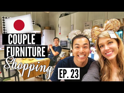 International Couple Furniture Shopping in Japan & Japanese Malls // Ep. 23