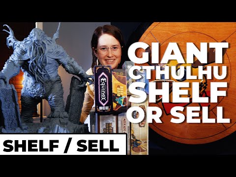 Giant Cthulhu, Custom Crokinole, Bioshock & Vinhos - Shelf or Sell