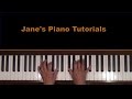 Jay Chou 彩虹Cǎi Hóng Rainbow Piano Tutorial SLOW ...