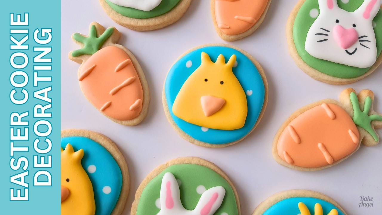 Spring Cookie Decorating Tutorial (Real-Time) 🐥 Royal Icing for Beginners