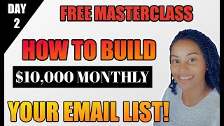 How to Make Money Online While Building An Email List | List Infinity | Earn Daily Online