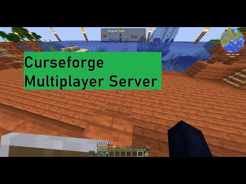 Creating a Custom Multiplayer Server Using CurseForge (2021)