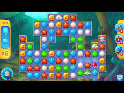Fishdom Level 8271 walkthrough #fishdom #gaming