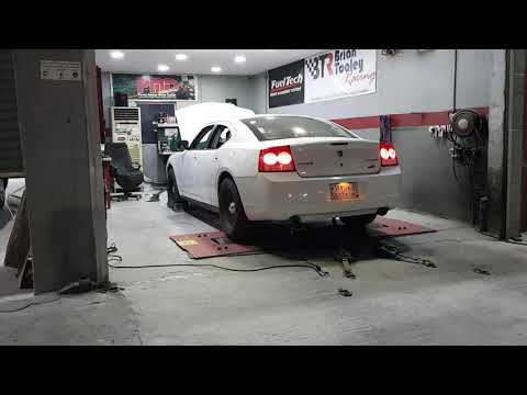 Dodge charger cammed hemi 274 on dyno
