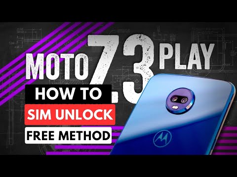 Motorola Moto Z3 Play – Remove Carrier Restrictions Motorola Z3 Play – Unlock Moto Z3 Play
