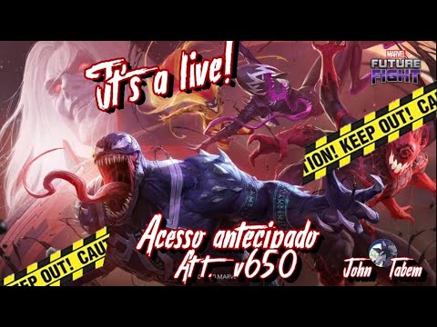 It's a live! Acesso antecipado: atualização v650.