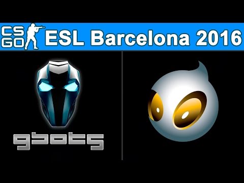 dignitas vs. gBots [Map 1 BO1] ESL Barcelona CS:GO Invitational