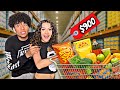 SPENDING OUR BANK ACCOUNT ON GROCERIES