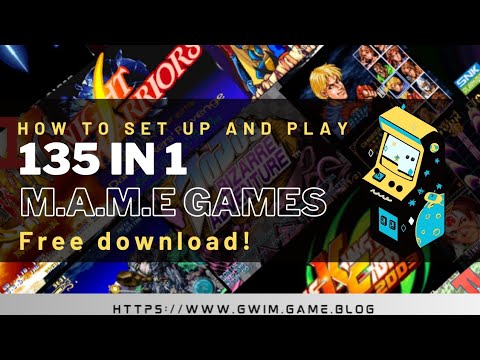 The easiest way to set up and play MAME games 135 in 1 pack on android