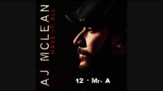 A.J. Mclean - Mr. A (HQ)