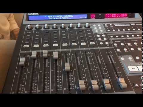 Mackie MCU auto-calibrating on Monday 22nd April 2019