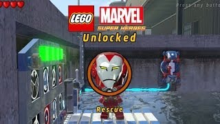 Lego Marvel-Unlock Rescue-2nd Black Panther Mission