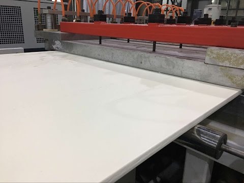 Pvc foam board making machine