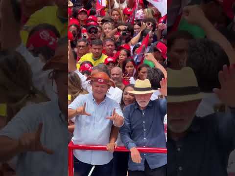 São Luís do Maranhão gigante para receber @LulaOficial Bora Lula, bora 13! ⭐️ 🇧🇷🎥 @carlosbrandaoma