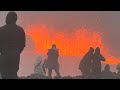 Iceland Volcano Eruption Update Golden Volcanic Glass Produced Lava Effusion Drops