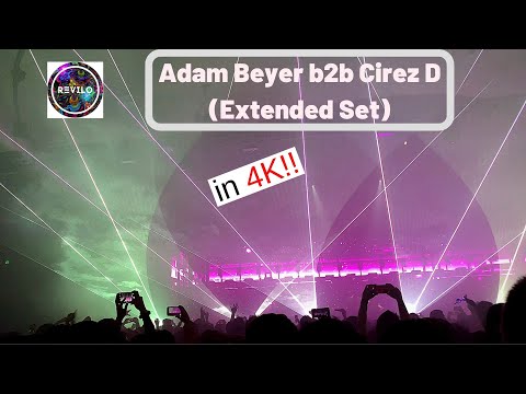 Adam Beyer b2b Cirez D (ABCD) Friday 11-23-2018 in LA Full Set Highlights Recorded in 4K @60FPS