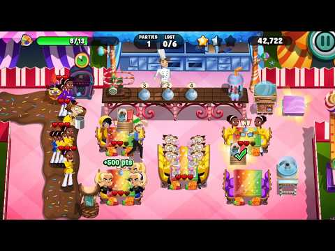 2018 Diner Dash Candy Carnival  level 157