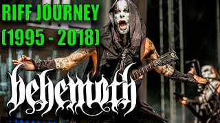 BEHEMOTH Riff Journey (1995 - 2018 Guitar Riff Compilation)