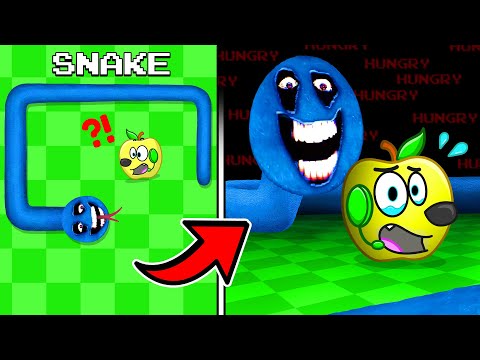 NEVER PLAY as THE APPLE in Hungry Snake Game..