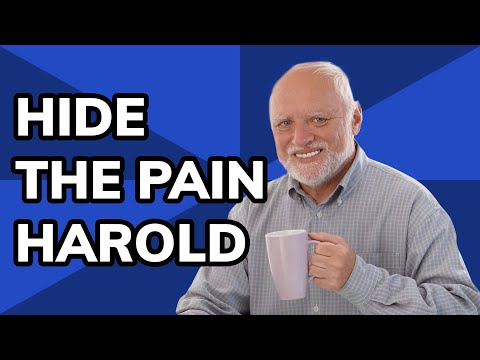 Hide The Pain Harold: The Story Behind the Iconic Stock Photo Meme | Meme History
