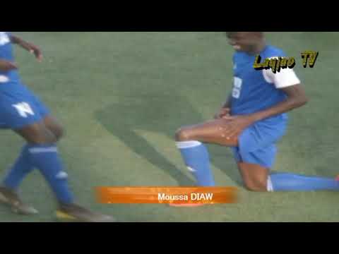NATIONAL 1 -  4iéme Journée - RACING VS JA 1-1  le but de Moussa DIAW