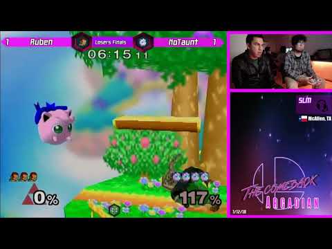 The Comeback 10 ARCADIAN - Ruben (Ganon) vs NoTaunt (Puff) - Losers Finals