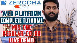 Zerodha Kite Tutorial for beginners 2020|How to place Buy and Sell Orders| Share Market Malayalam