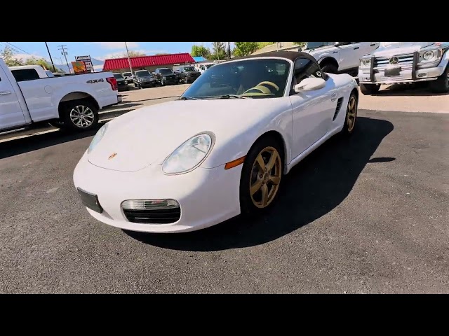 2008 PORSCHE BOXSTER CONVERTIBLE 6-CYL, 2.7 LITER CONVERTIBLE 2D