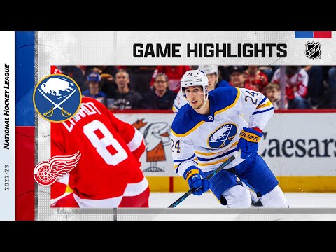 Sabres @ Red Wings 4/6 | NHL Highlights 2023